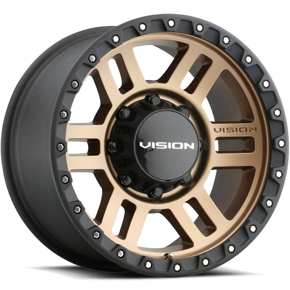 Manx 2 Bronze 6-Lug Wheel; 17x9; 12mm Offset (19-23 Ranger)