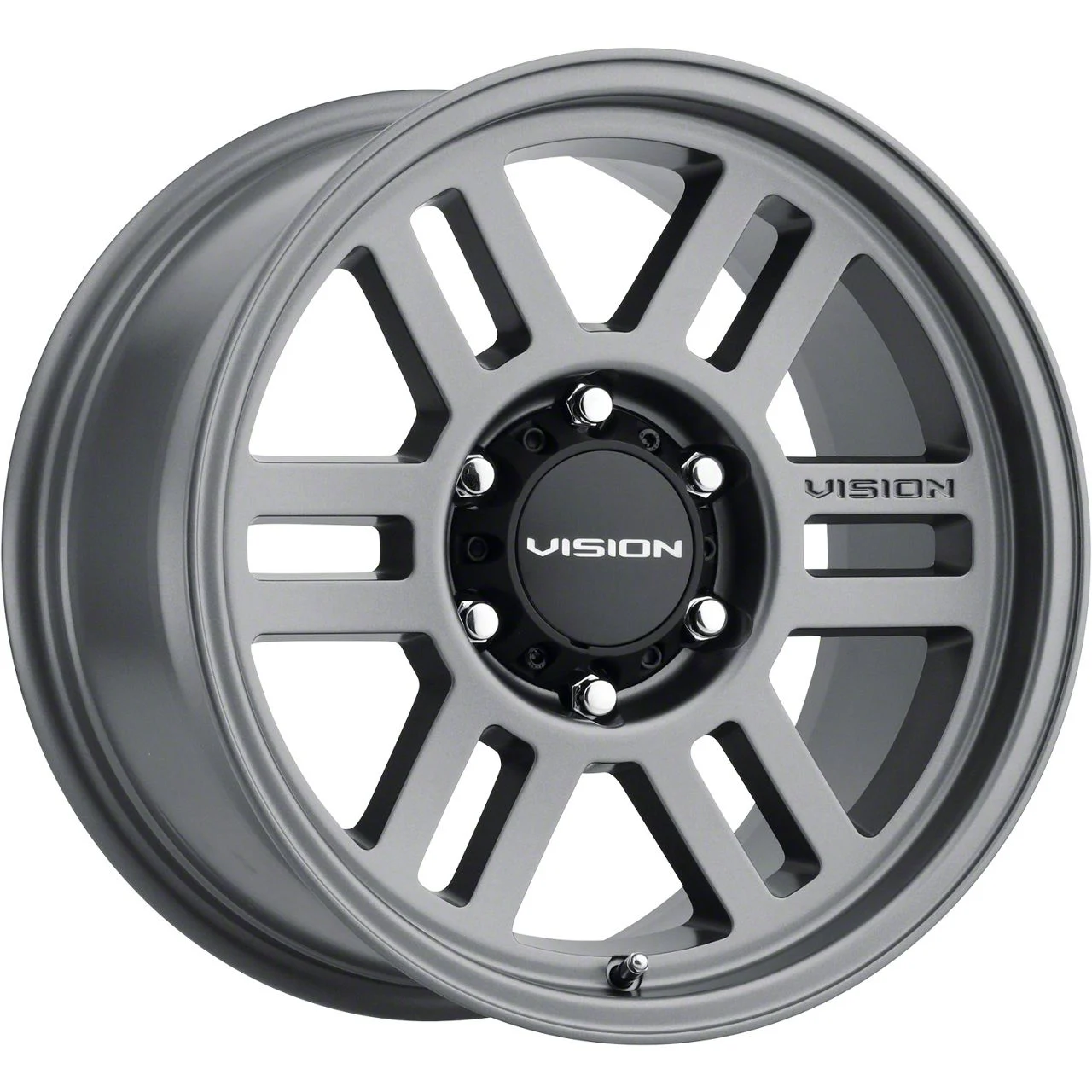 Manx 2 Overland Satin Gray 6-Lug Wheel; 17x9; -12mm Offset (19-23 Ranger)