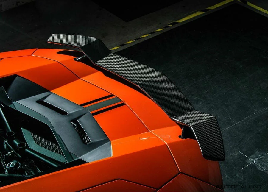 Vorsteiner Aero Wing Carbon Fiber PP 2x2 Glossy LAMBORGHINI AVENTADOR V PROGRAM
