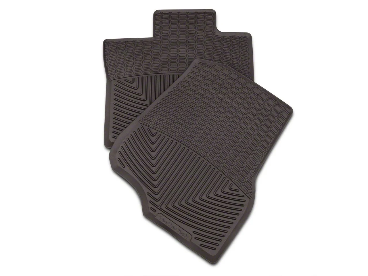 Weathertech All-Weather Front Rubber Floor Mats; Cocoa (15-26 F-150 SuperCab, SuperCrew)
