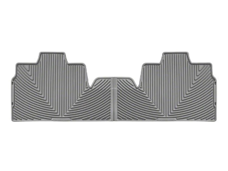 Weathertech All-Weather Rear Rubber Floor Mats; Gray (09-14 F-150 SuperCab, SuperCrew)