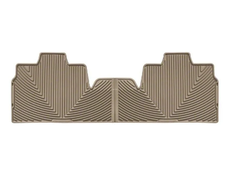 Weathertech All-Weather Rear Rubber Floor Mats; Tan (09-14 F-150 SuperCab, SuperCrew)