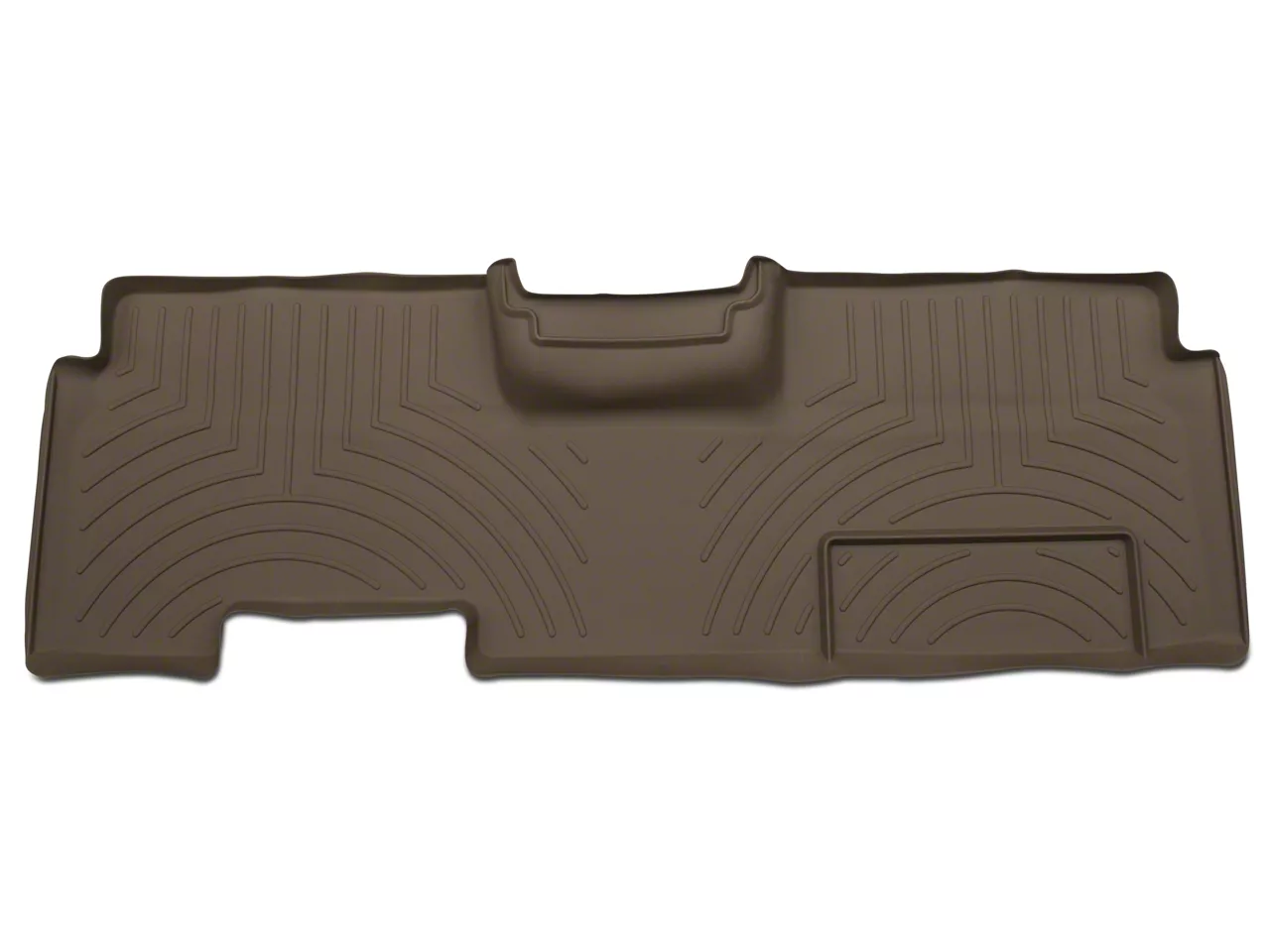 Weathertech DigitalFit Rear Floor Liner; Tan (09-14 F-150 SuperCab, SuperCrew)