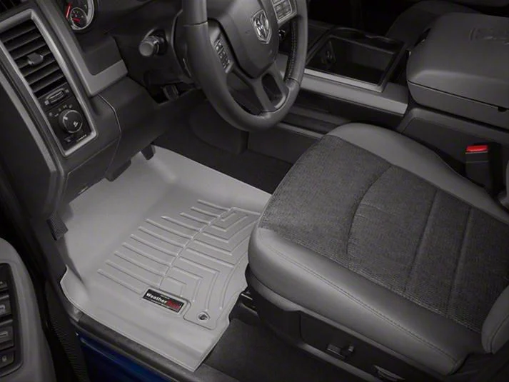 Weathertech DigitalFit Front Floor Liners; Gray (09-18 RAM 1500)
