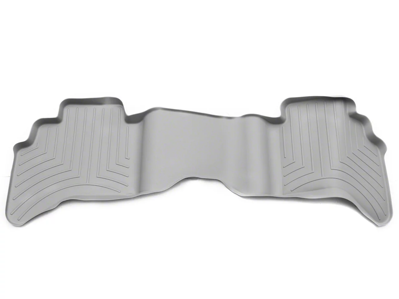 Weathertech DigitalFit Rear Floor Liner; Gray (02-08 RAM 1500 Quad Cab, Mega Cab)