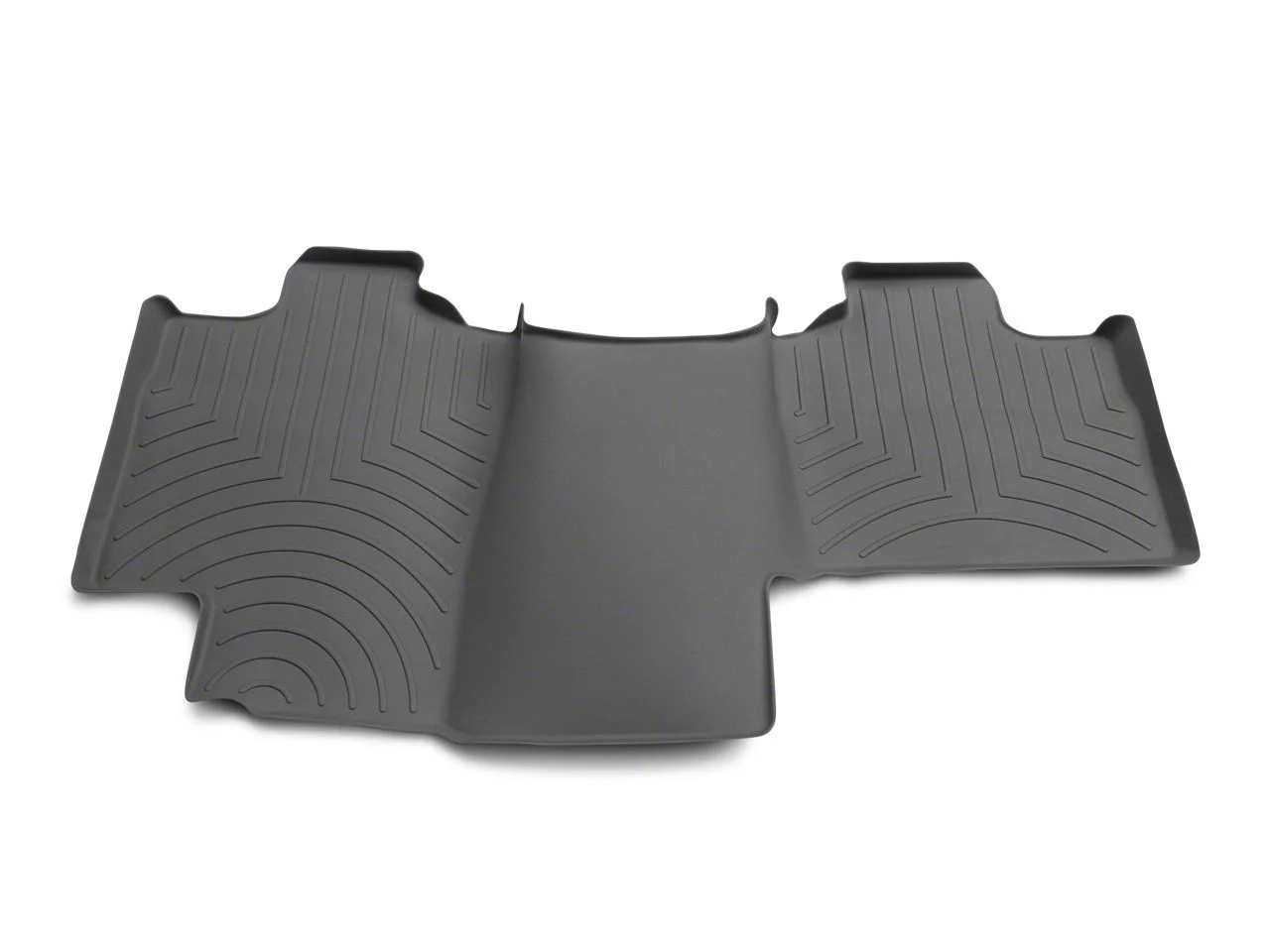 Weathertech DigitalFit Rear Floor Liner; Gray (04-08 F-150 SuperCab, SuperCrew)
