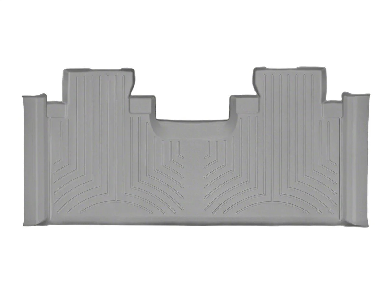 Weathertech DigitalFit Rear Floor Liner; Gray (17-26 F-350 Super Duty SuperCab)
