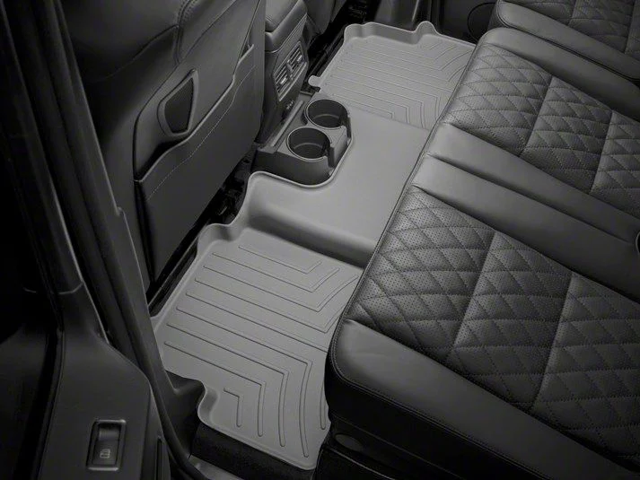 Weathertech Rear Floor Liner HP; Gray (12-16 F-350 Super Duty SuperCab)