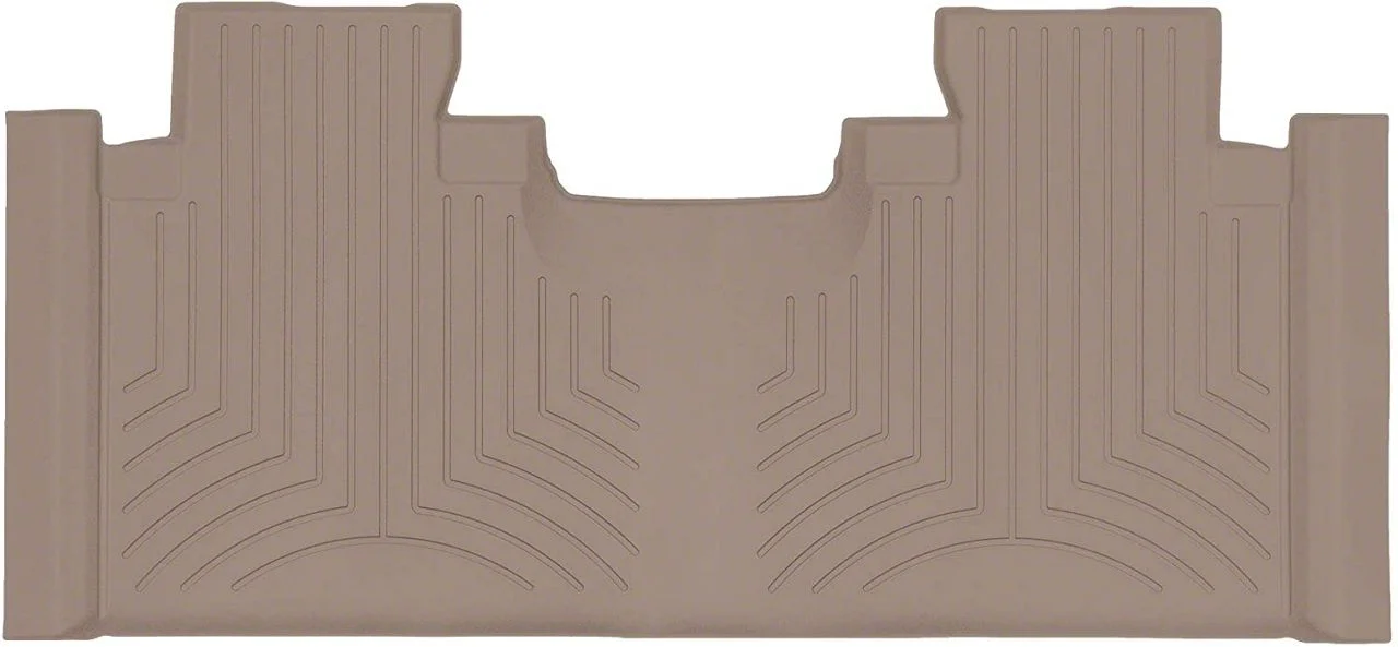 Weathertech Rear Floor Liner HP; Tan (17-22 F-350 Super Duty SuperCab w/ Front Bucket Seats)