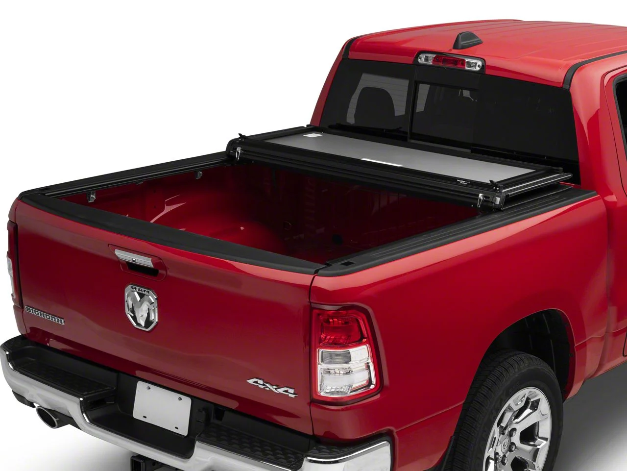 Weathertech AlloyCover Hard Tri-Fold Tonneau Cover (19-26 RAM 1500 w/o MultiFunction Tailgate)