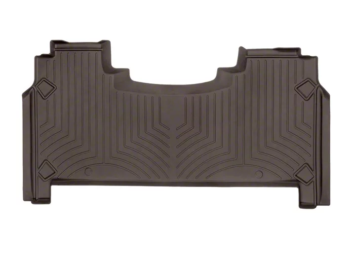 Weathertech Rear Floor Liner HP; Cocoa (19-26 RAM 1500 Crew Cab w/ Rear Underseat Storage)