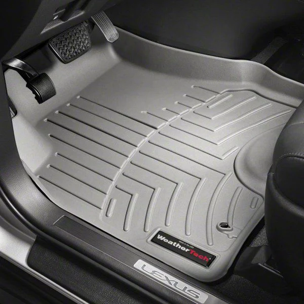 Weathertech DigitalFit Front and Rear Floor Liners; Gray (19-26 RAM 2500 Mega Cab w/ Front Bucket Seats)