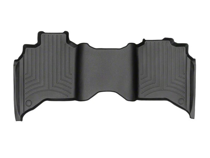 Weathertech DigitalFit Rear Floor Liner; Black (19-26 RAM 2500 Crew Cab w/ Front Bucket Seats)