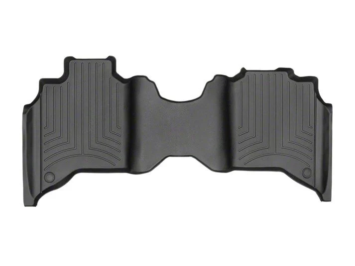 Weathertech DigitalFit Rear Floor Liner; Black (19-26 RAM 2500 Crew Cab w/ Front Bench Seat)