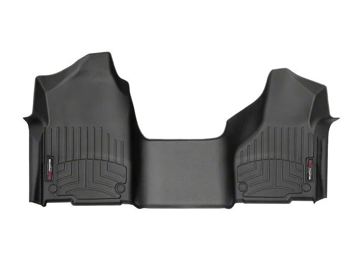 Weathertech DigitalFit Front Over the Hump Floor Liners; Black (19-26 RAM 2500 Regular Cab)