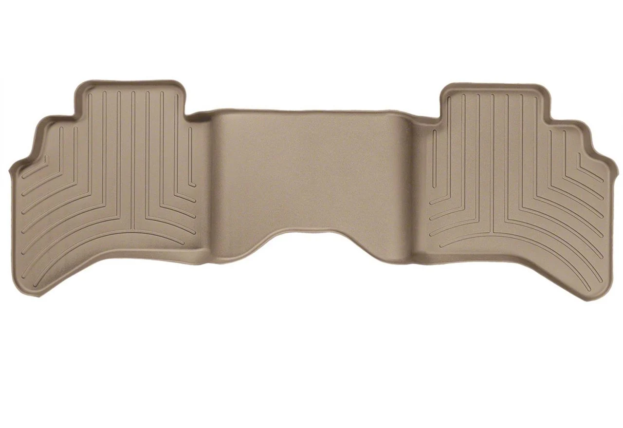 Weathertech DigitalFit Rear Floor Liner; Tan (03-09 RAM 2500 Quad Cab)