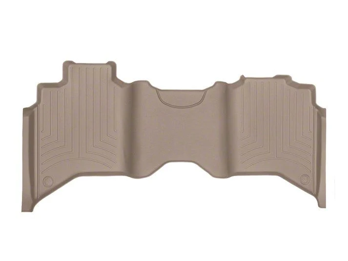 Weathertech DigitalFit Rear Floor Liner; Tan (19-26 RAM 2500 Crew Cab w/ Front Bucket Seats)