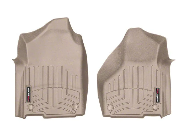 Weathertech DigitalFit Front Floor Liners; Tan (19-26 RAM 2500 Regular Cab)