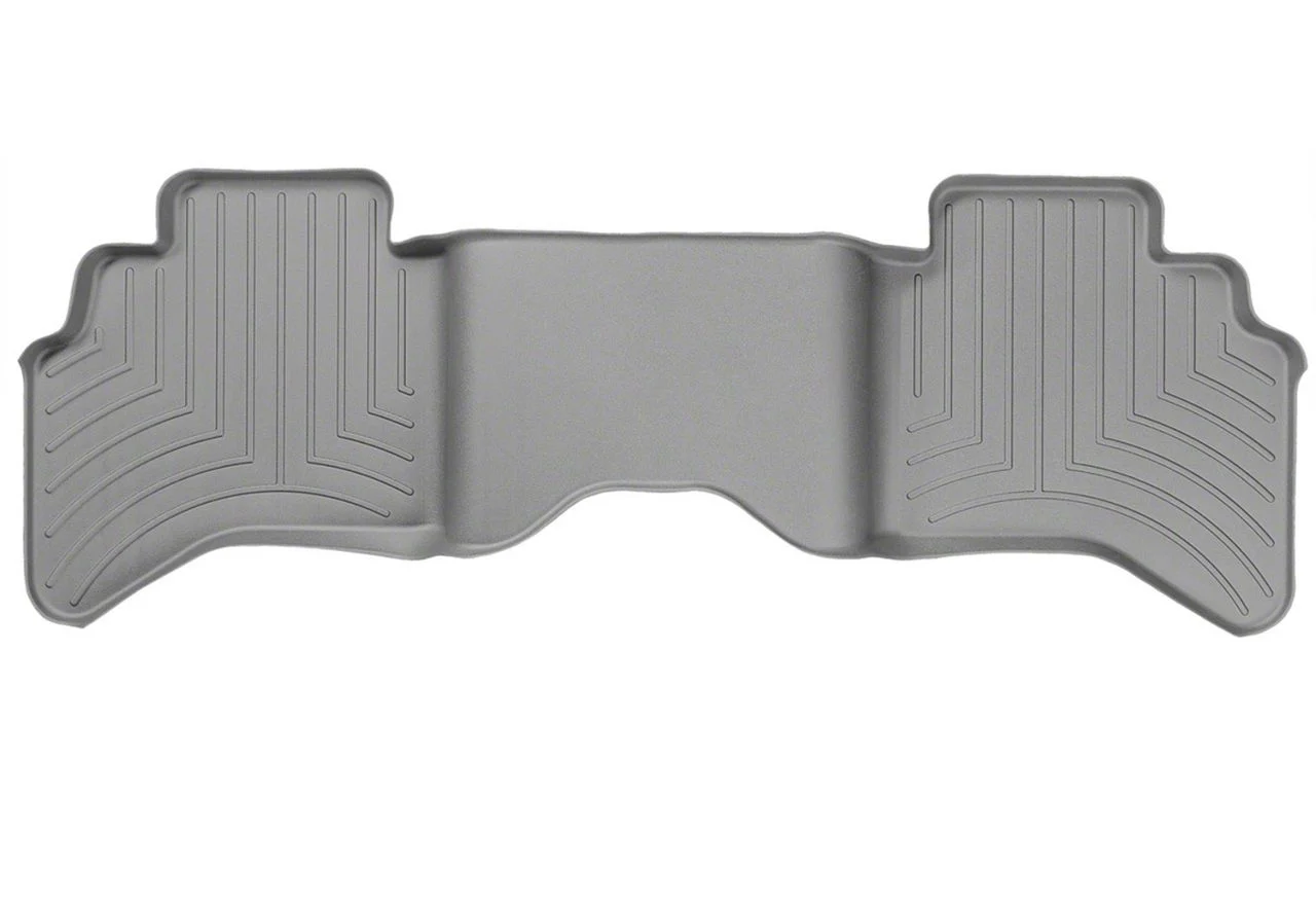Weathertech DigitalFit Rear Floor Liner; Gray (03-09 RAM 2500 Quad Cab)