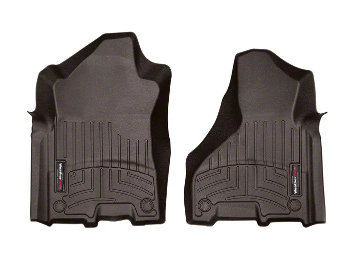Weathertech DigitalFit Front Floor Liners; Cocoa (19-26 RAM 2500 Crew Cab, Mega Cab)