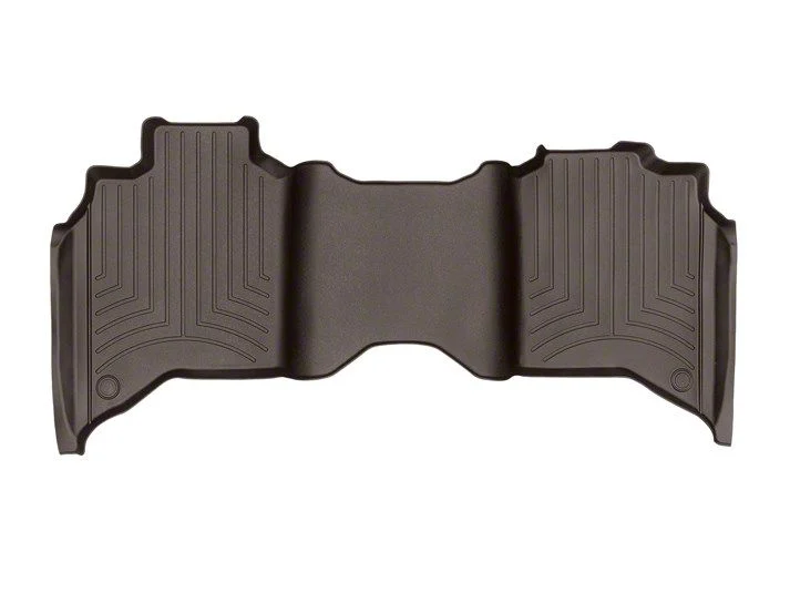 Weathertech DigitalFit Rear Floor Liner; Cocoa (19-26 RAM 2500 Crew Cab w/ Front Bucket Seats)