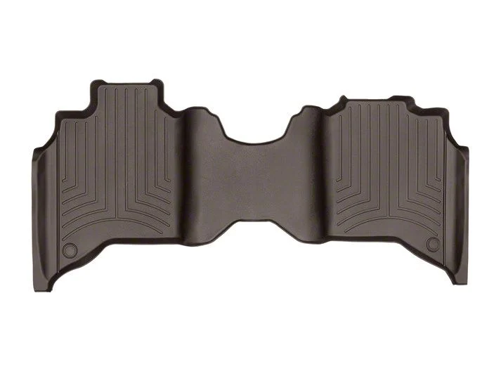 Weathertech DigitalFit Rear Floor Liner; Cocoa (19-26 RAM 2500 Crew Cab w/ Front Bench Seat)