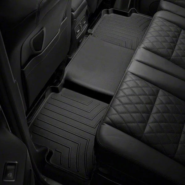 Weathertech Rear Floor Liner HP; Black (19-26 RAM 2500 Crew Cab)