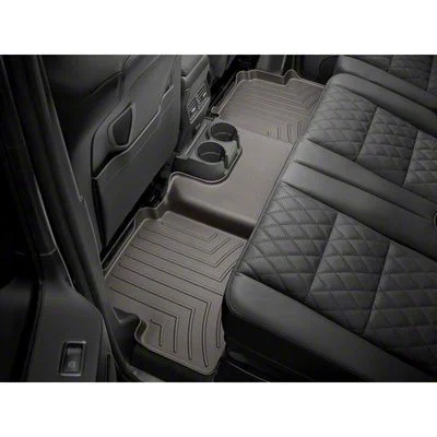 Weathertech Rear Floor Liner HP; Cocoa (19-26 RAM 2500 Crew Cab)