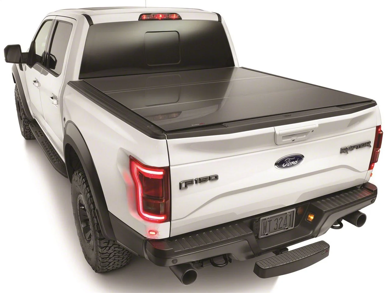 Weathertech AlloyCover Hard Tri-Fold Tonneau Cover (07-14 Silverado 2500 HD w/ 6.50-Foot Standard Box)