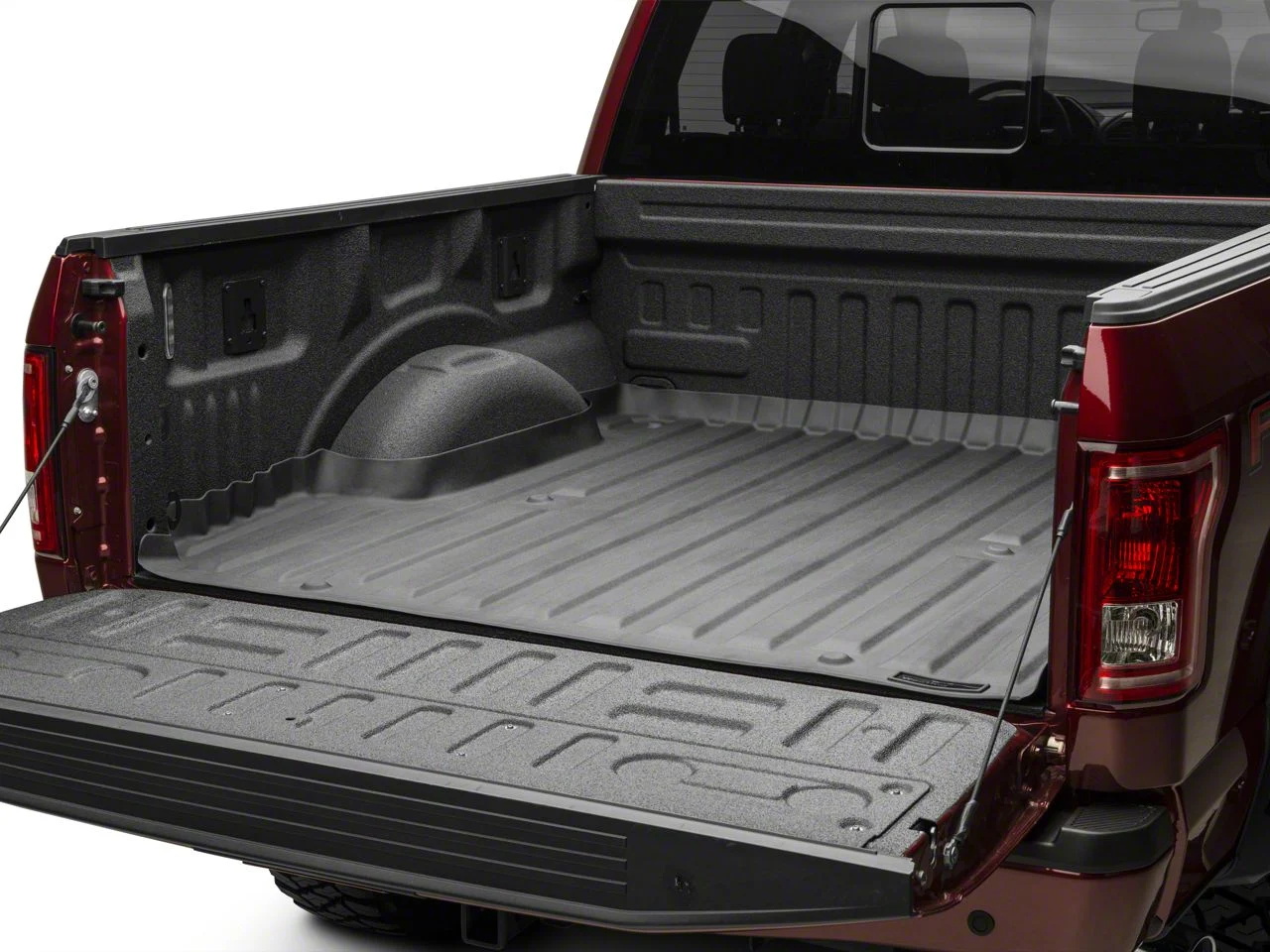 Weathertech TechLiner Bed Liner; Black (15-24 F-150 w/ 5-1/2-Foot Bed)