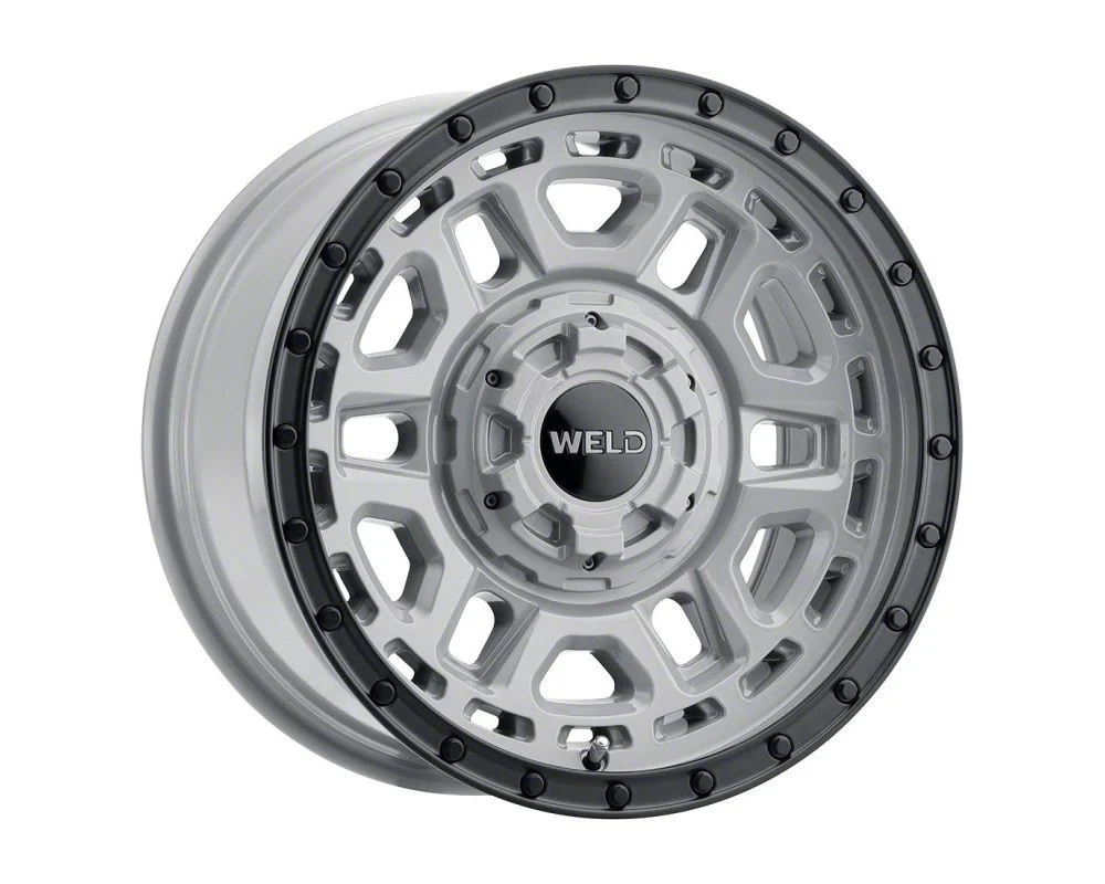 Weld Off-Road Crux Gloss Armor Gray 6-Lug Wheel; 17x9; 0mm Offset (15-20 Tahoe)