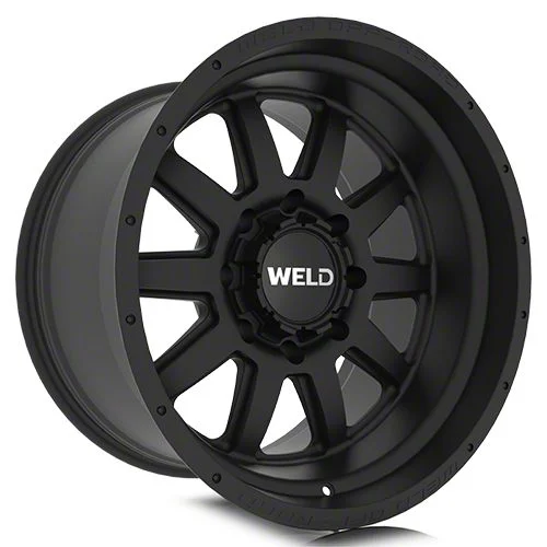 Weld Off-Road Stealth Satin Black 6-Lug Wheel; 20x10; -18mm Offset (21-26 F-150)