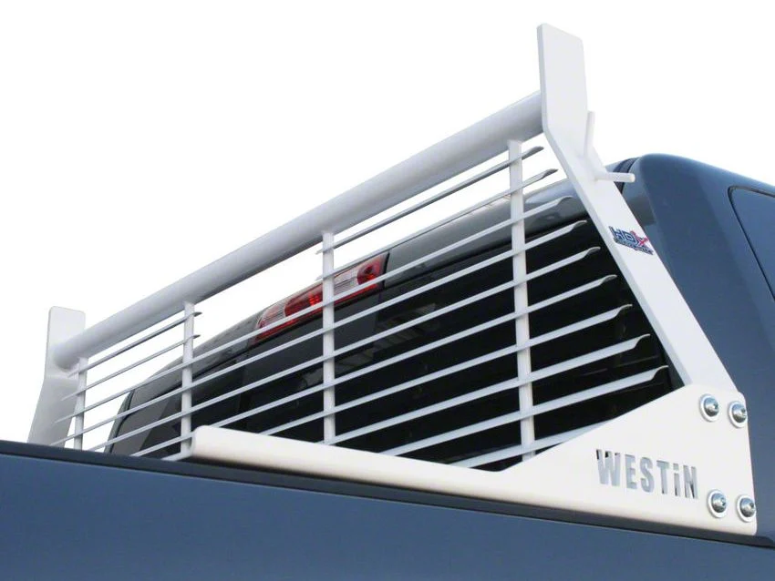 HD Headache Rack; White (02-18 RAM 1500)