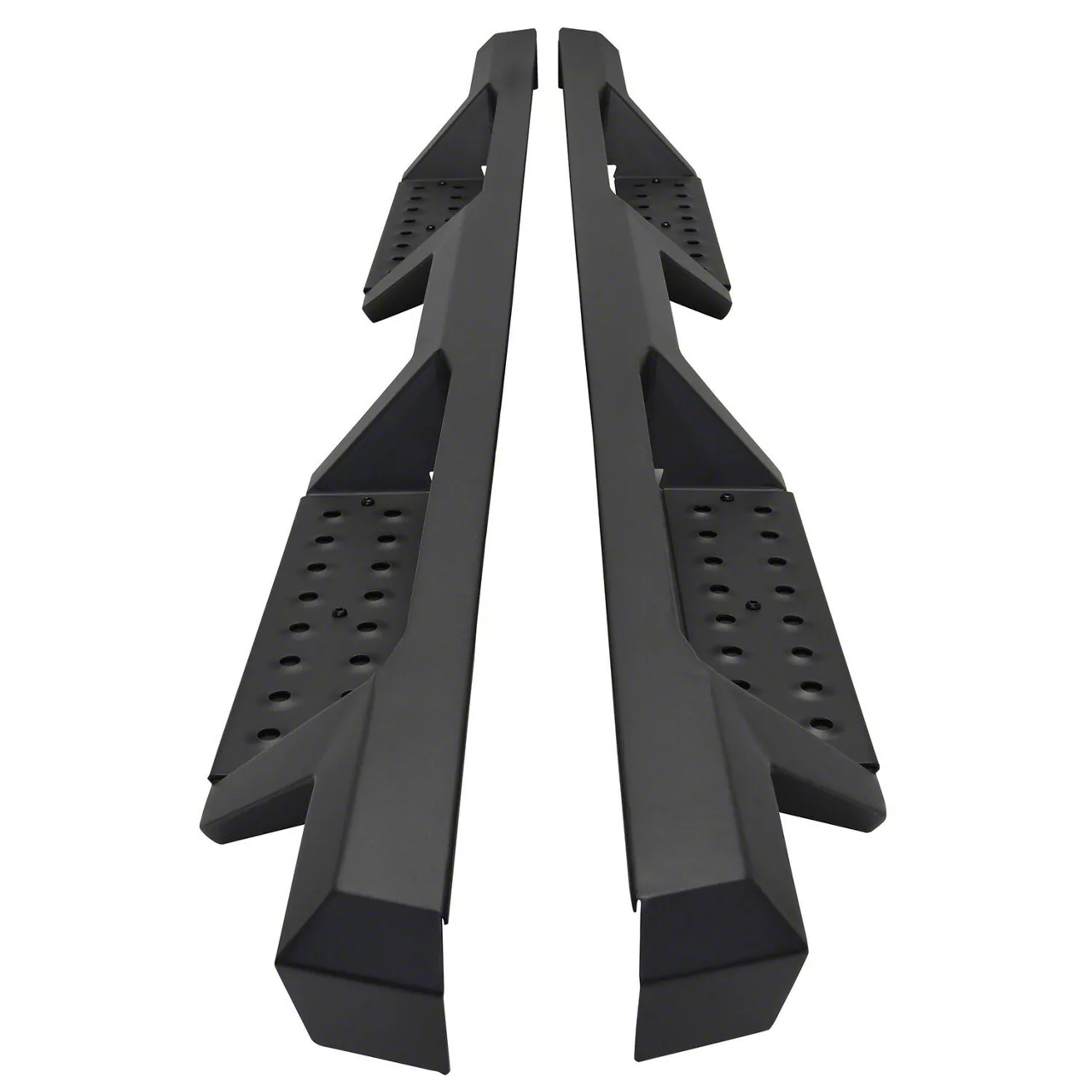 Westin HDX Drop Nerf Side Step Bars; Textured Black (07-18 Silverado 1500 Crew Cab)