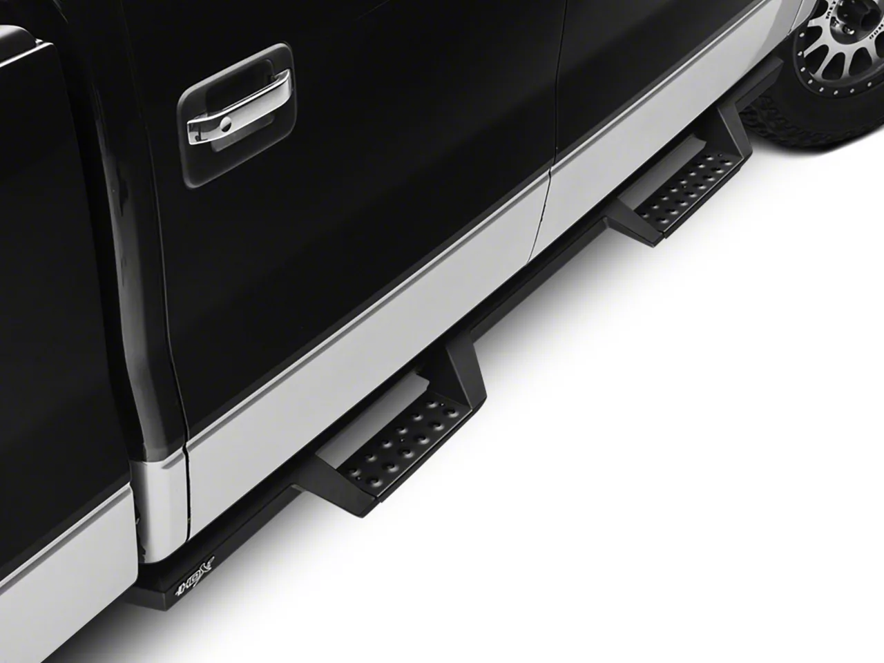 Westin HDX Drop Nerf Side Step Bars; Textured Black (09-14 F-150 SuperCrew)