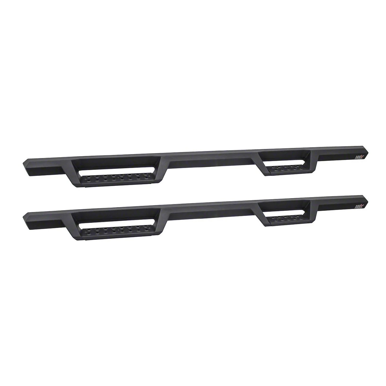 Westin HDX Drop Wheel-to-Wheel Nerf Side Step Bars; Textured Black (07-13 Silverado 1500 Crew Cab)