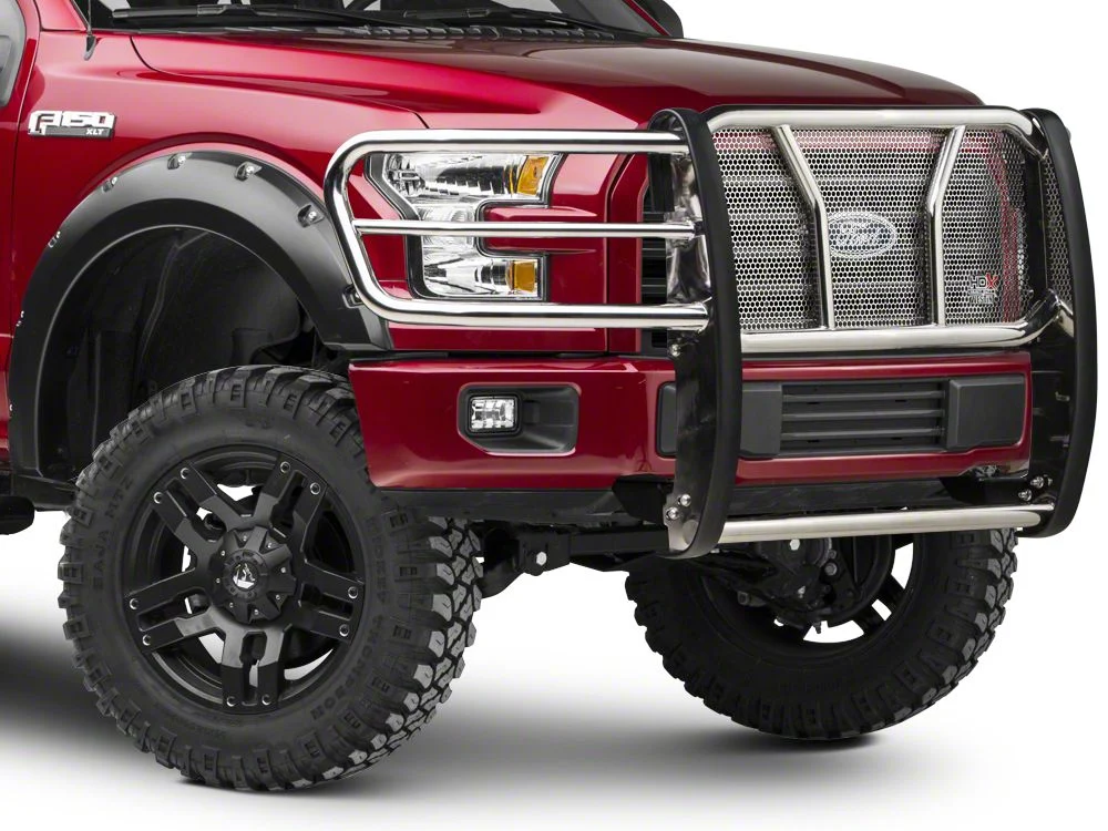 Westin HDX Brush Guard; Stainless Steel (15-20 F-150, Excluding Raptor)
