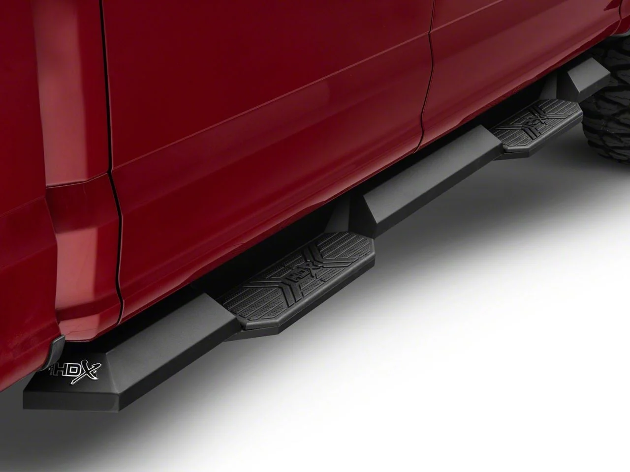 Westin HDX Xtreme Running Boards; Textured Black (15-26 F-150 SuperCab, SuperCrew)