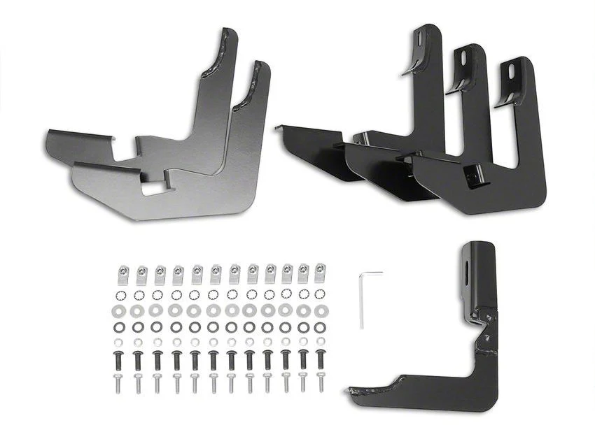 Westin Pro Traxx 5-Inch Oval Side Step Bars; Black (09-18 RAM 1500)