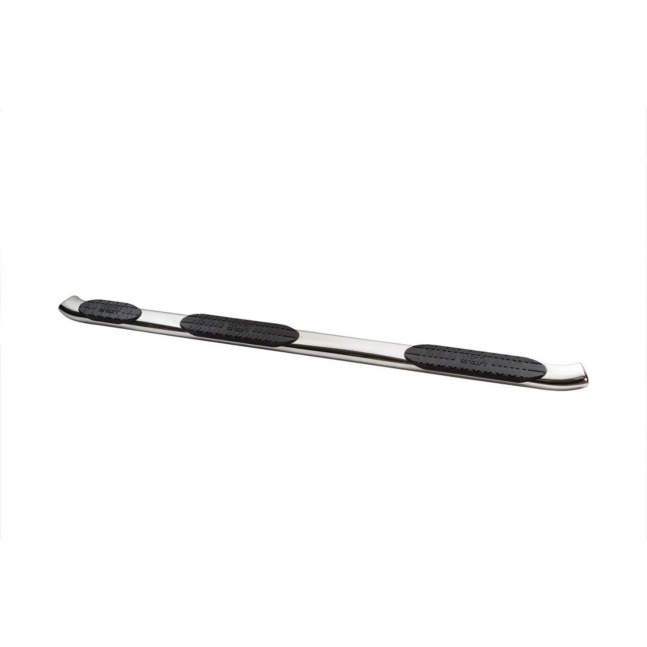 Westin Pro Traxx 5-Inch Wheel-to-Wheel Oval Side Step Bars; Stainless Steel (09-18 RAM 1500 Crew Cab w/ 6.4-Foot Box)