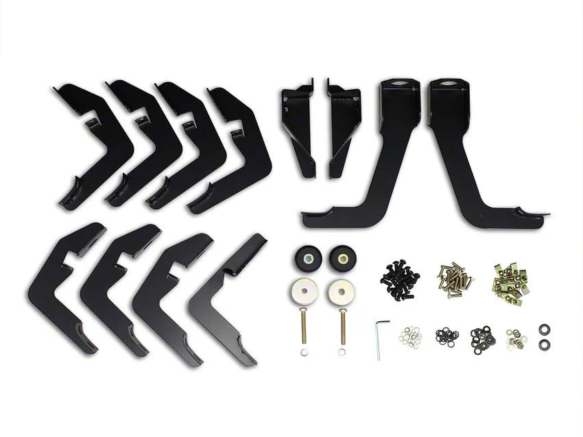 Westin Pro Traxx 5-Inch Wheel-to-Wheel Oval Side Step Bars; Stainless Steel (14-18 Sierra 1500 Double Cab, Crew Cab w/ 5.80-Foot Short Box)