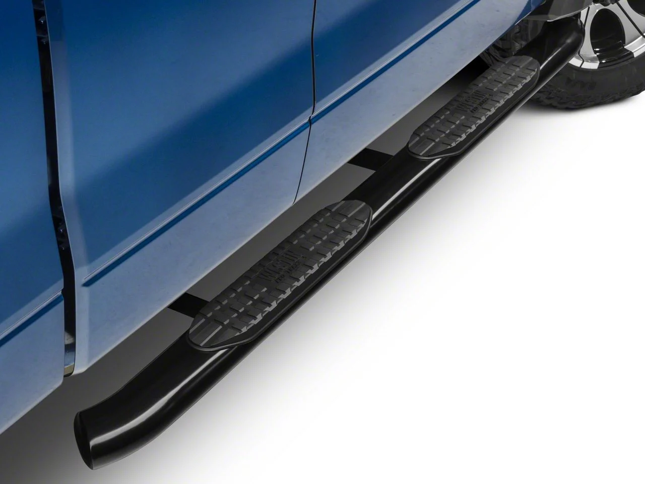 Westin Pro Traxx 5-Inch Oval Side Step Bars; Black (09-14 F-150 SuperCab, SuperCrew)