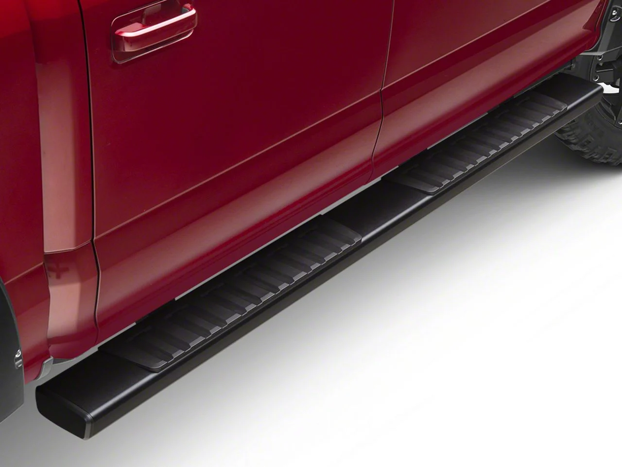 Westin R7 Running Boards; Black (15-26 F-150 SuperCab, SuperCrew)