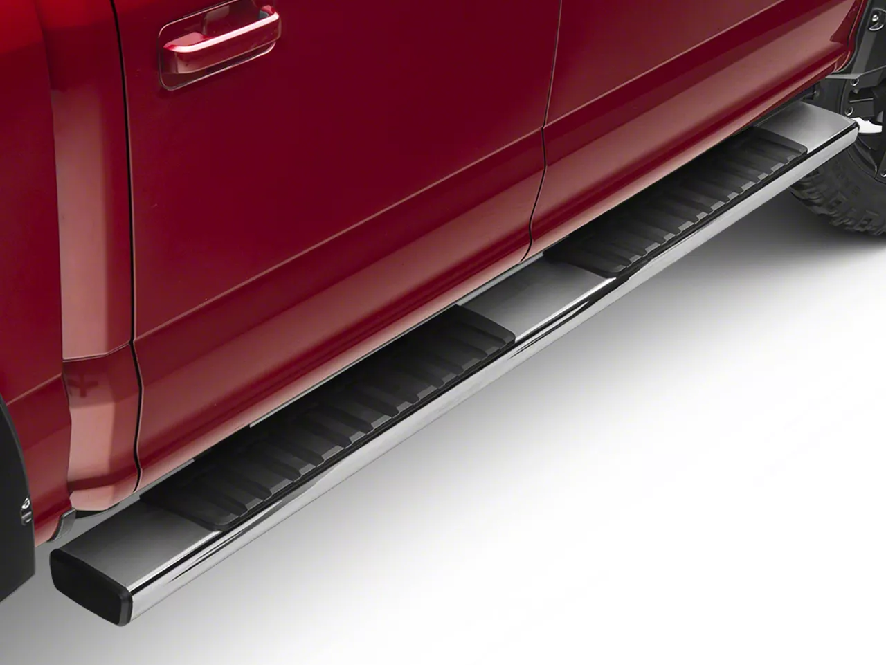 Westin R7 Running Boards; Stainless Steel (15-26 F-150 SuperCab, SuperCrew)