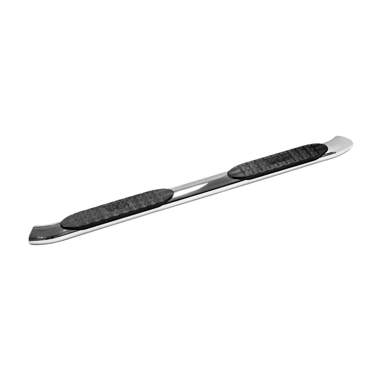 Westin Pro Traxx 4-Inch Oval Side Step Bars; Stainless Steel (17-26 F-250 Super Duty SuperCrew)