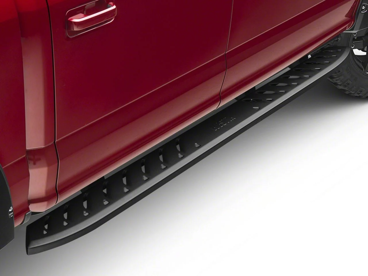 Westin Thrasher Running Boards; Textured Black (15-26 F-150 SuperCab, SuperCrew)