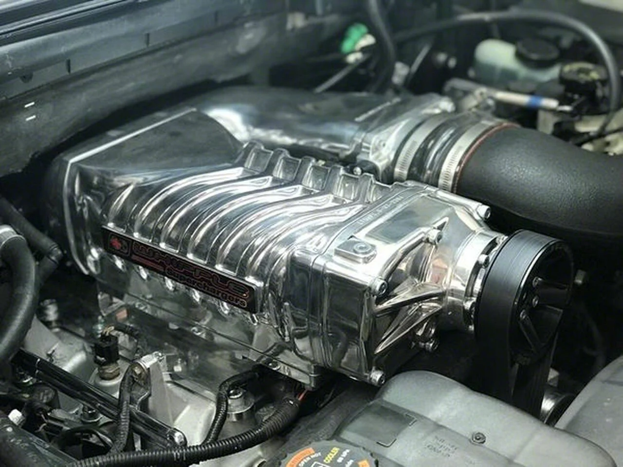 Whipple W175AX 2.9L Supercharger Competition Kit; Black (01-03 F-150 Lightning)