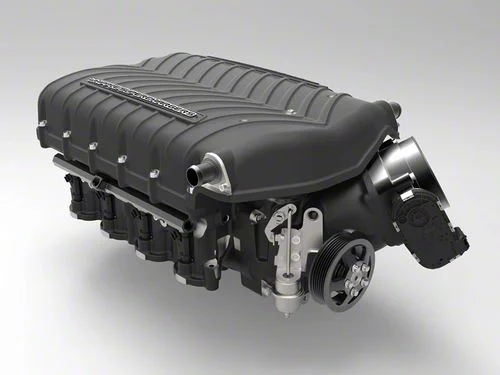 Whipple Gen 6 W185AX 3.0L Intercooled Supercharger Kit; Black; Stage 1 (15-17 5.0L F-150)
