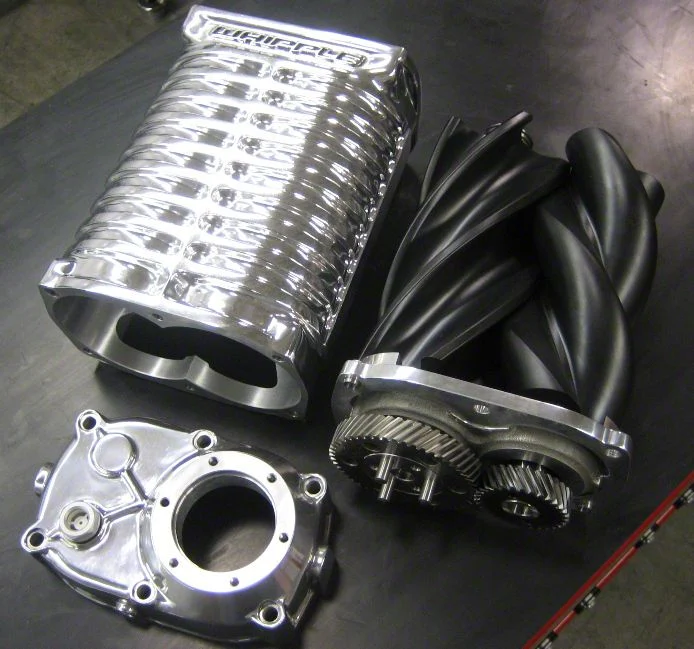 Whipple W140AX 2.3L Intercooled Supercharger Competition Kit; Black (07-13 4.8L Sierra 1500)