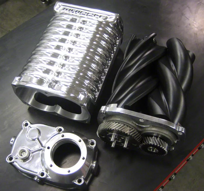 Whipple W140AX 2.3L Intercooled Supercharger Competition Kit; Black (07-13 4.8L Silverado 1500)